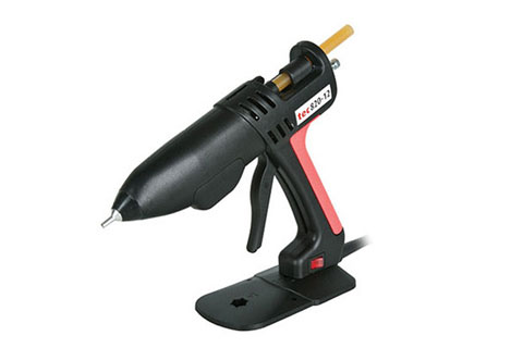 Aplicadores de cola: Pistolas hotmelt power tec 820 para aplicación de barras de cola termofusible de 12mm de diámetro