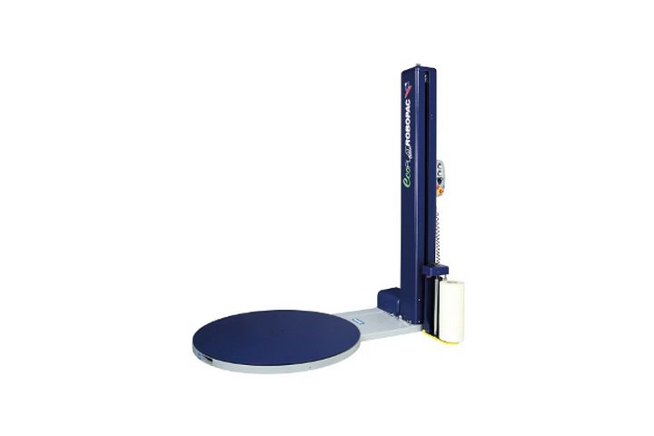 Envolvedora de palets con film extensible