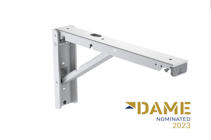 Escuadras abatibles de aluminio y de colores