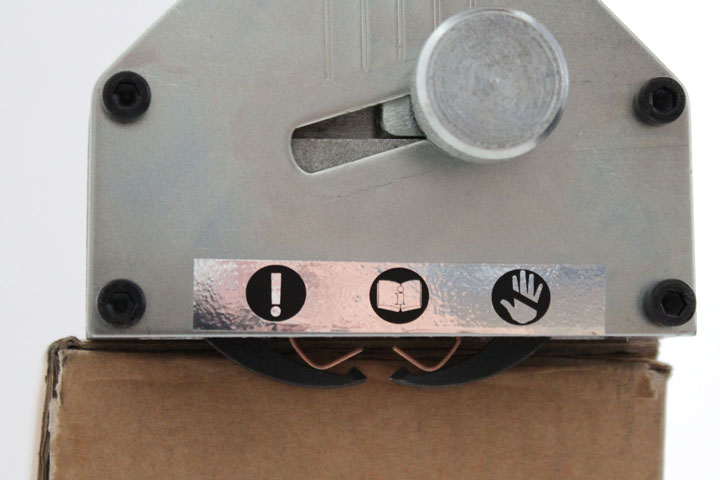 grapadora manual para cerrar cajas de cartón de embalaje profundidad de grapado regulable, profundidad mínima