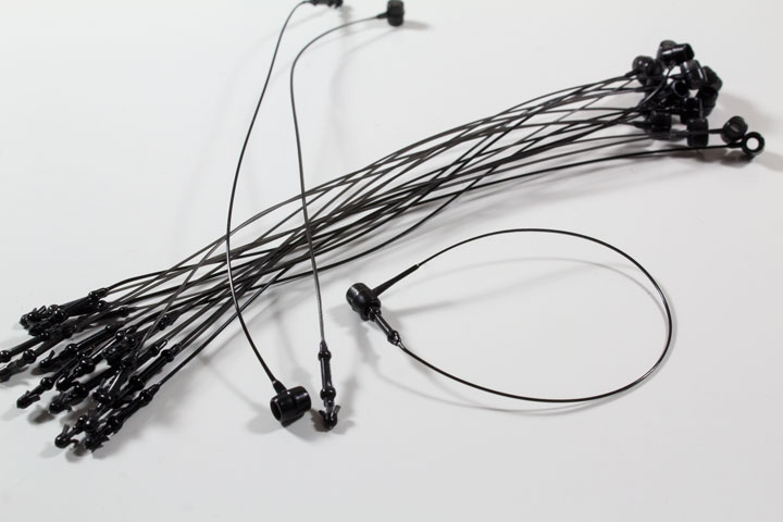 Hilos de Seguridad o Navetes manuales negros