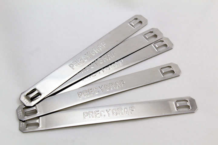 Placas señalizadoras personalizadas para Bridas de Acero Inoxidable