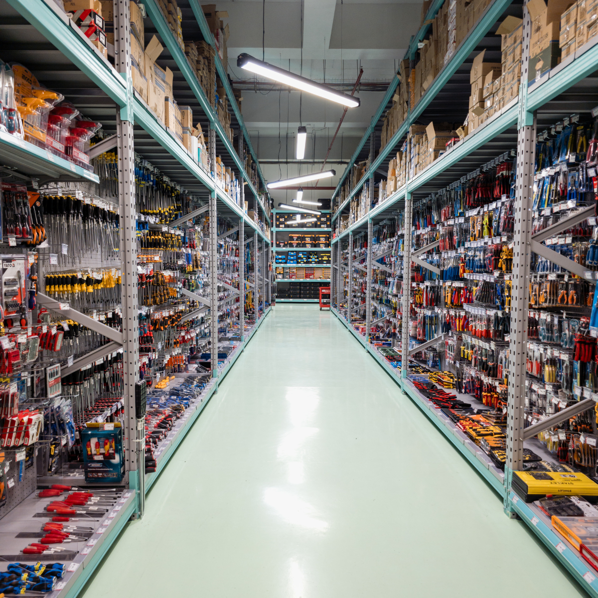 bridas para ferreterías y minoristas