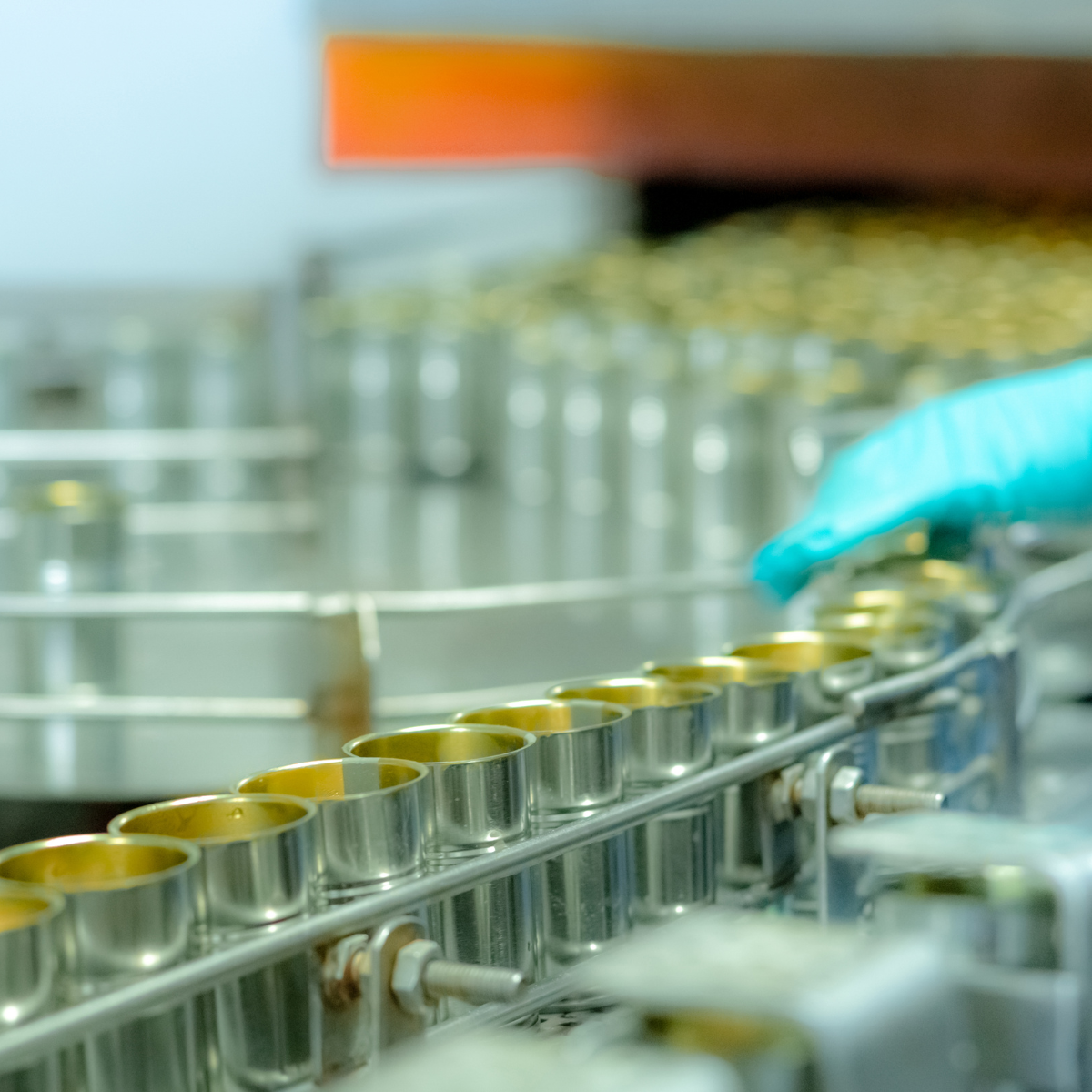 bridas para sector alimentario, farmacéutico y sanitario