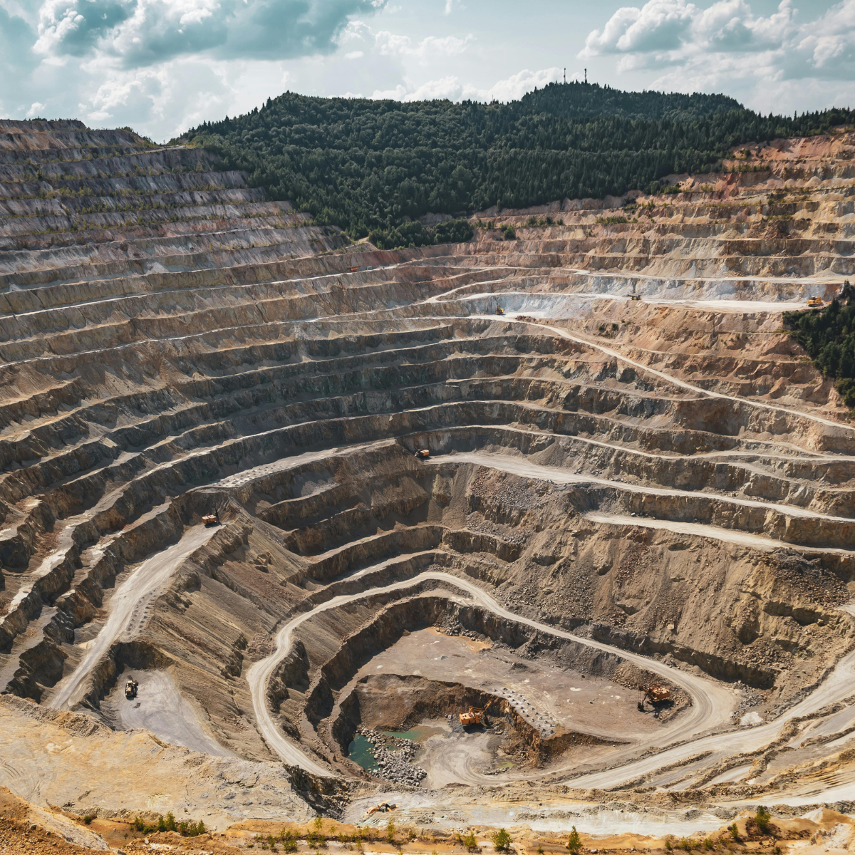 Bridas para minería
